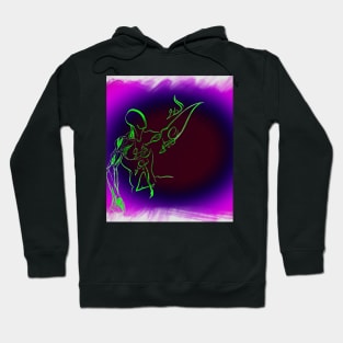 Strong soul! purple Hoodie